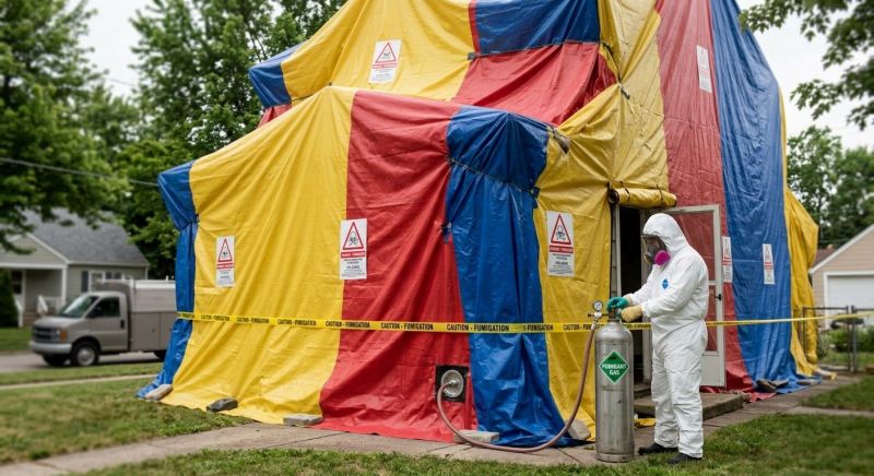 Termite Tenting in Naperville, IL