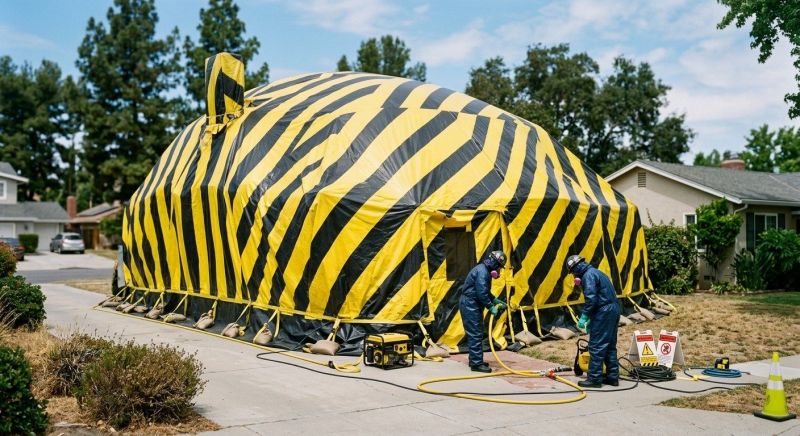 Termite Tenting in Marietta, GA